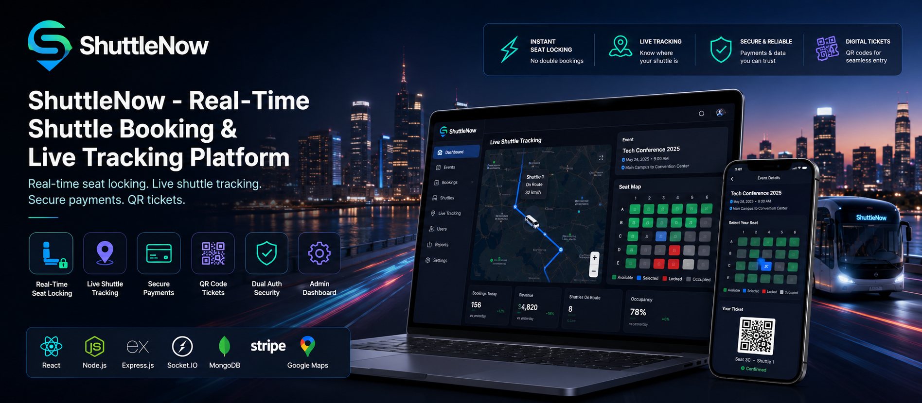 ShuttleNow: Real-Time Shuttle Booking Platform